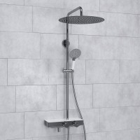 Душевая стойка Wasserkraft Aller A113.117.058.CH Thermo с термостатом, хром