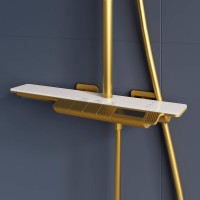 Душевая стойка RGW Shower Panels SP-34G золото
