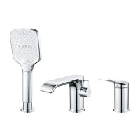 Смеситель на борт ванны Shevanik S4112 хром