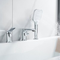 Смеситель на борт ванны Shevanik S4112 хром