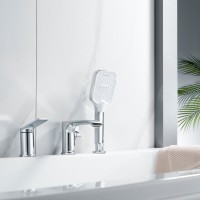 Смеситель на борт ванны Shevanik S4112 хром