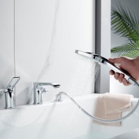 Смеситель на борт ванны Shevanik S4112 хром