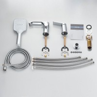 Смеситель на борт ванны Shevanik S4112 хром