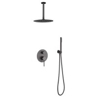 Душевой комплект Abber Emotion AF8821NG С ВНУТРЕННЕЙ ЧАСТЬЮ, никель