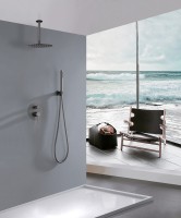 Душевой комплект Abber Emotion AF8821NG С ВНУТРЕННЕЙ ЧАСТЬЮ, никель