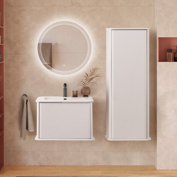 Мебель для ванной комнаты Cezares Idra 65 1 ящик, bianco opaco