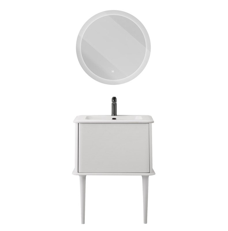 Мебель для ванной комнаты Cezares Idra 65 1 ящик, bianco opaco