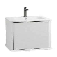 Мебель для ванной комнаты Cezares Idra 65 1 ящик, bianco opaco