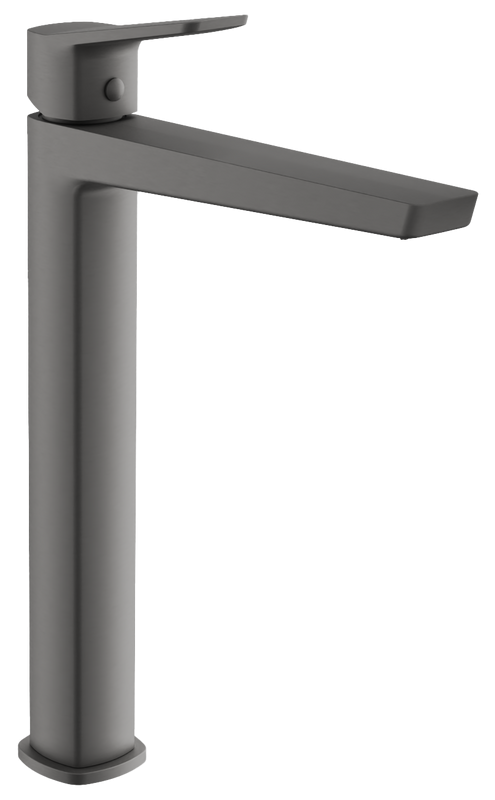 Смеситель для раковины BELZ B715 B11715-3 оружейная сталь