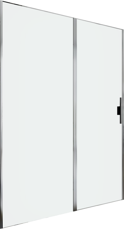 Душевая дверь в нишу Allen Brau Priority 3.31034.00 140 см, профиль хром, стекло прозрачное Optiwhite