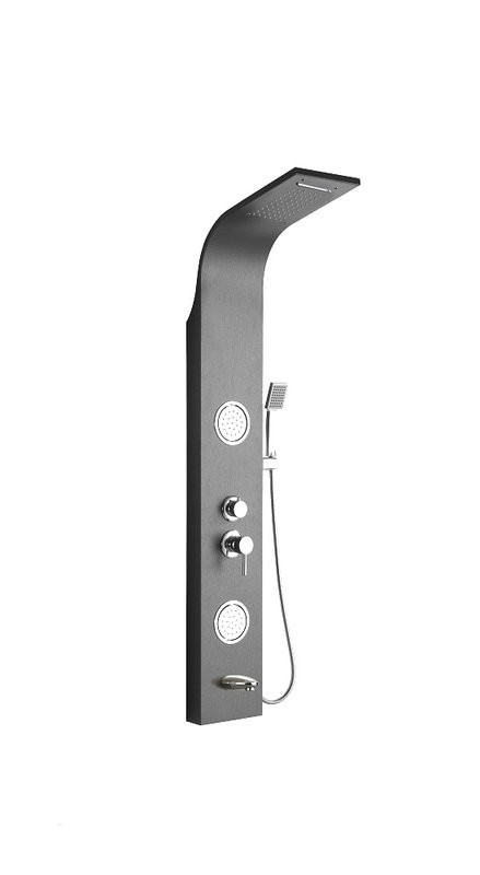 Душевая панель Ceruttispa Twin BS CT9986 хром