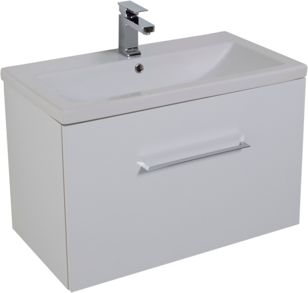 Тумба под раковину Aquanet Порто 80 белая