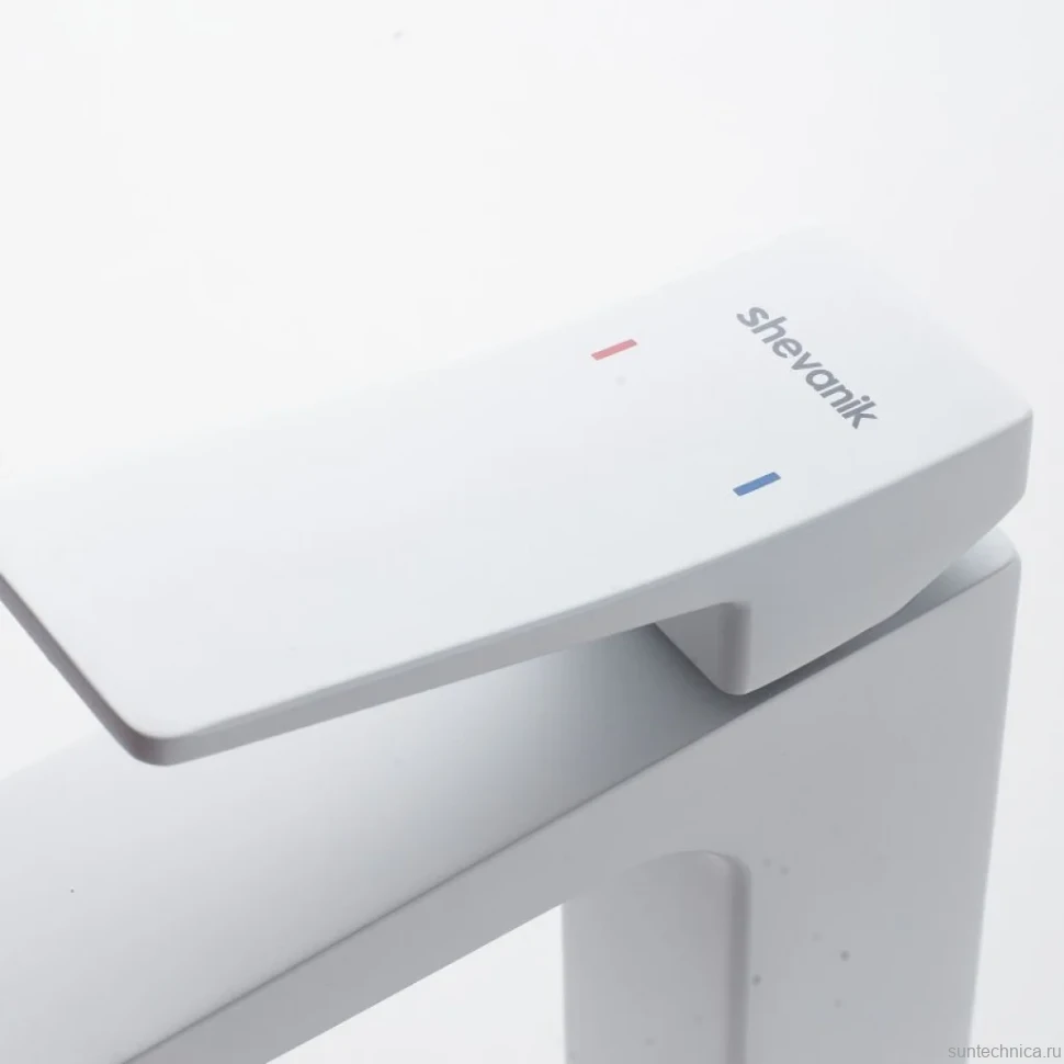 Смеситель для раковины Shevanik S4401C, белый