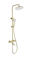 Душевая стойка Wonzon & Woghand WW-B3031-A3-BG брашированное золото