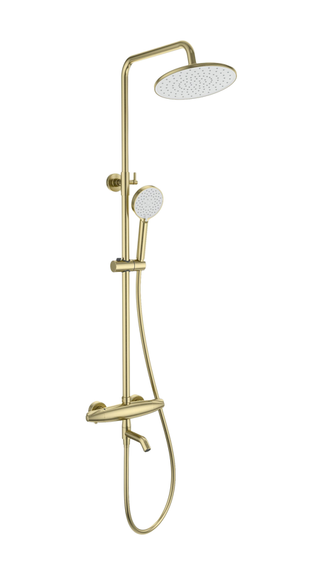 Душевая стойка Wonzon & Woghand WW-B3031-A3-BG брашированное золото