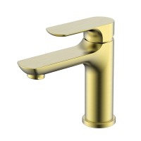 Смеситель для раковины Raglo R03.10.03, золотой сатин Смеситель для раковины Raglo R03.10.03, золотой сатин