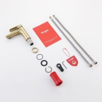 Смеситель для раковины Raglo R03.10.03, золотой сатин Смеситель для раковины Raglo R03.10.03, золотой сатин