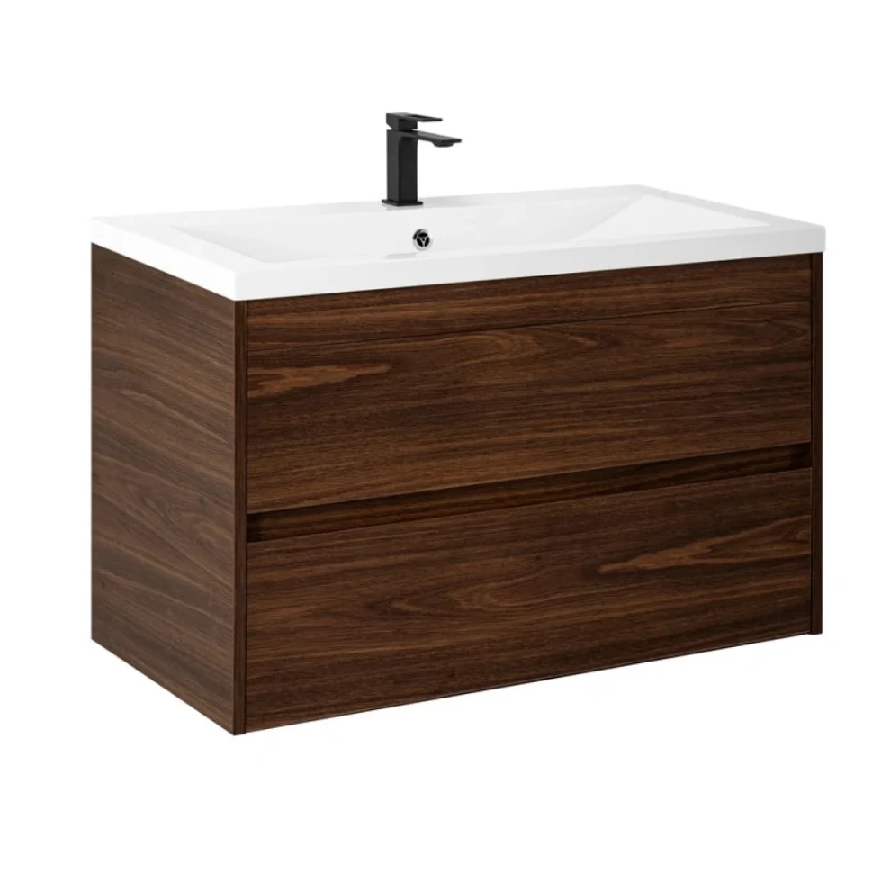 Мебель для ванной комнаты Art&Max Family-M 100 подвесная, bourbon oak