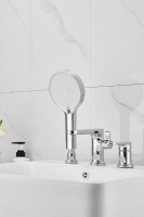 Смеситель на борт ванны BELZ B713 B66713 хром