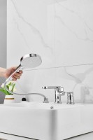 Смеситель на борт ванны BELZ B713 B66713 хром