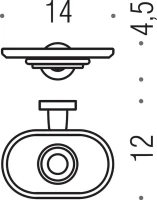 Мыльница Colombo Design Basic B2701 Мыльница Colombo Design Basic B2701