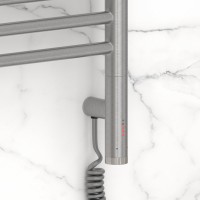 Полотенцесушитель электрический Сунержа Богема 3.1 071-6005-5050 60x55 см, подключение справа, сатин, лесенка