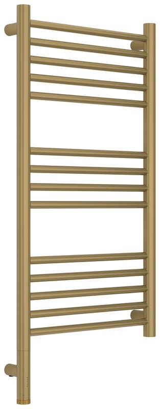 Полотенцесушитель электрический Сунержа Богема 3.1 32-6004-8040 90x45 см, подключение слева, золотой шелк, лесенка