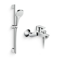 Душевой комплект Смеситель Hansgrohe Talis E 71740000 + Гарнитур Croma Select E Vario 26582400