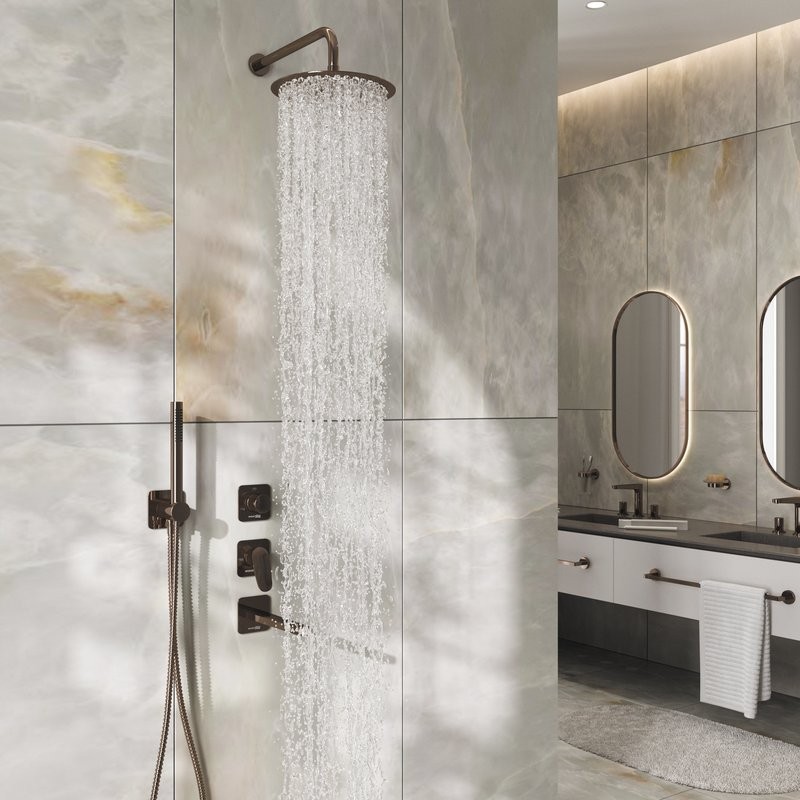 Лейка для тропического верхнего душа розовое золото A331 WasserKRAFT