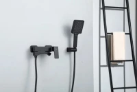 Смеситель для ванны с душем Frap H76 F3276-6 черный Смеситель для ванны с душем Frap H76 F3276-6 черный