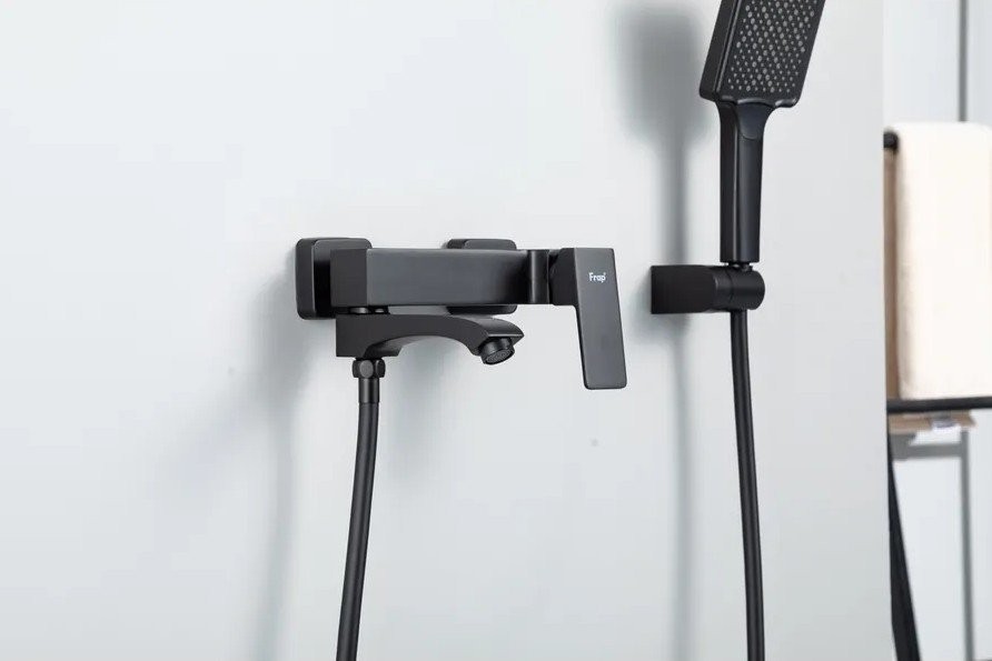 Смеситель для ванны с душем Frap H76 F3276-6 черный