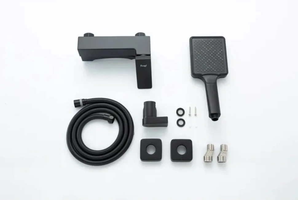Смеситель для ванны с душем Frap H76 F3276-6 черный