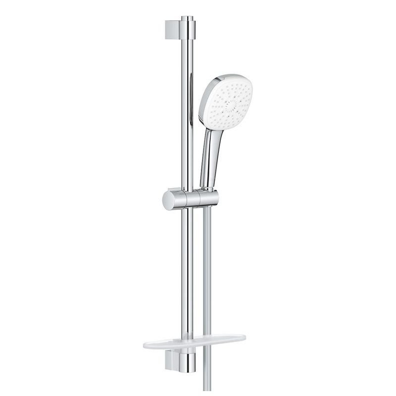 27576003 GROHE Tempesta Cube 110 Душевой гарнитур 3 вида струи, цвет: хром