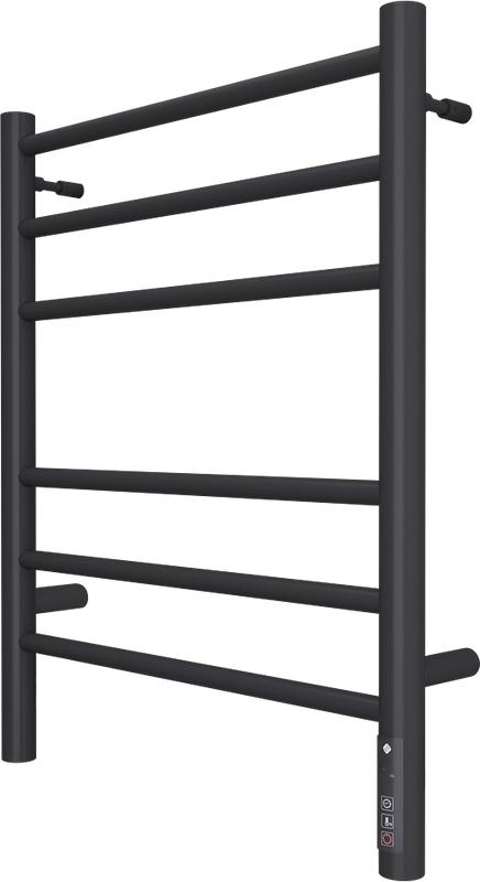 Полотенцесушитель электрический Terminus Аврора П6 450x600, матовый чёрный