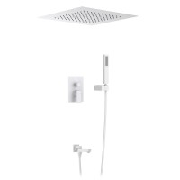 Душевой комплект Timo Selene SX-2039/16SM С ВНУТРЕННЕЙ ЧАСТЬЮ, белый матовый