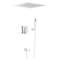 Душевой комплект Timo Selene SX-2039/16SM С ВНУТРЕННЕЙ ЧАСТЬЮ, белый матовый