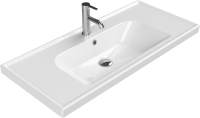Тумба с раковиной Opadiris Фреш 100 белая, вар.2