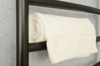 Полотенцесушитель электрический Сунержа Галант 3.1 31-6000-1050 110x55 см, подключение слева, матовый черный, лесенка