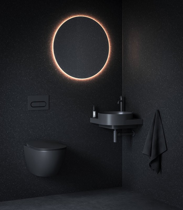 Смеситель для раковины Ravak Espirit ES 014.20 BLM матовый черный