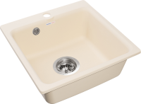 Мойка кухонная GranFest Smart SM 430 бежевая