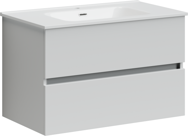 Тумба под раковину Sancos Urban 79 см белый глянец