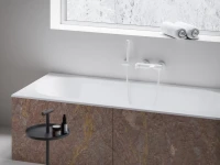 Смеситель для ванны с душем Ravak Eleganta EL 022.10WV белый вельвет