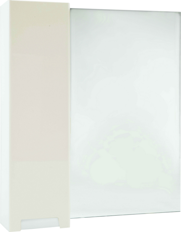 Зеркало Bellezza Пегас L 80 бежевое