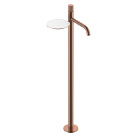 Напольный смеситель для раковины Boheme Stick 120-CB.3 copper brushed linea