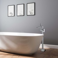 Напольный смеситель для ванны с душем AQUATEK Ника AQ1845CR С ВНУТРЕННЕЙ ЧАСТЬЮ, хром