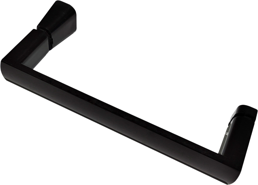 Душевой уголок Abber Schwarzer Diamant AG30140B5-S70B5 140х70, профиль черный, стекло прозрачное
