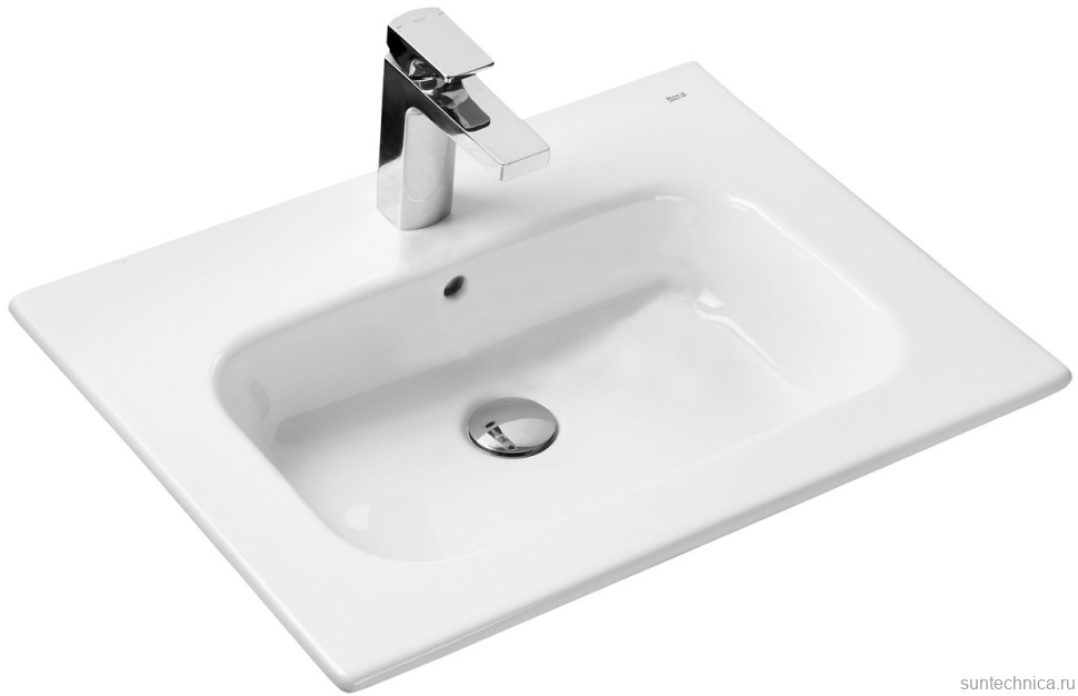 Тумба с раковиной AQUATON Римини 60 белая