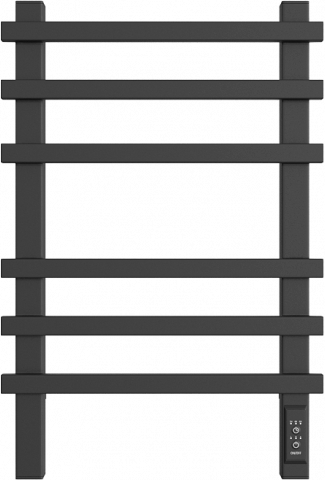 Полотенцесушитель электрический Двин N plaza neo 60/40 чёрный матовый