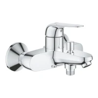 Смеситель для ванны с душем однорычажный 1/2" GROHE Euroeco, хром (32743001) Смеситель для ванны с душем однорычажный 1/2" GROHE Euroeco, хром (32743001)