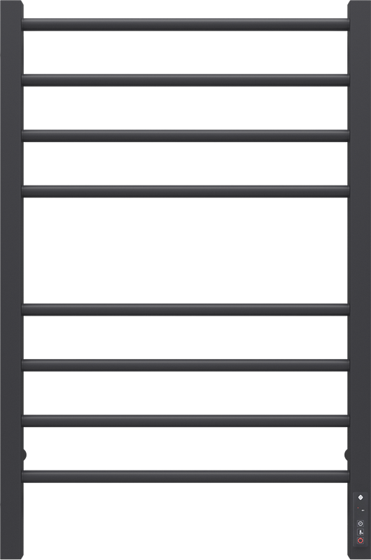 Полотенцесушитель электрический Terminus Сицилия П8 500x800, черный муар